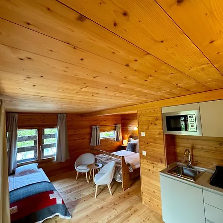 شاليه Les Mazots Du Hameau - Charme Alpin Avec Cuisine Equipee *